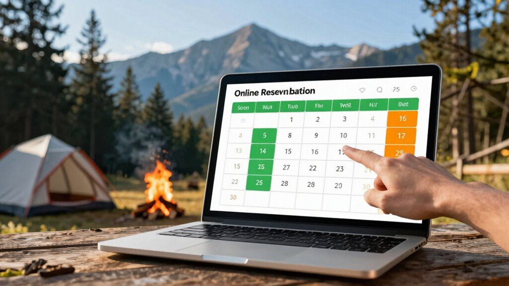 campground reservation opening dates