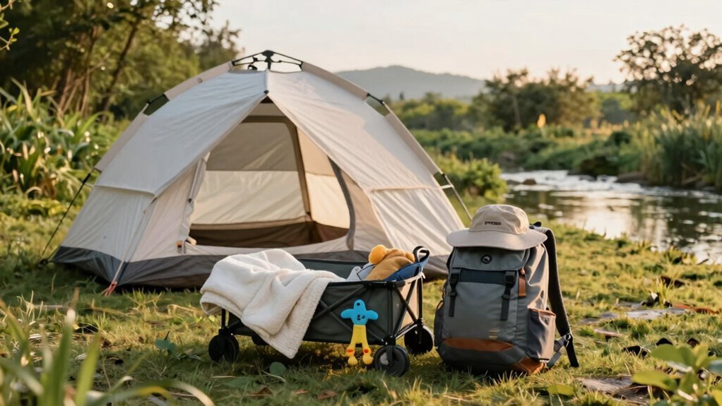 camping with baby essentials