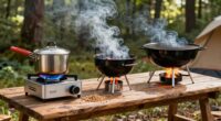 campsite cooking fuel choices