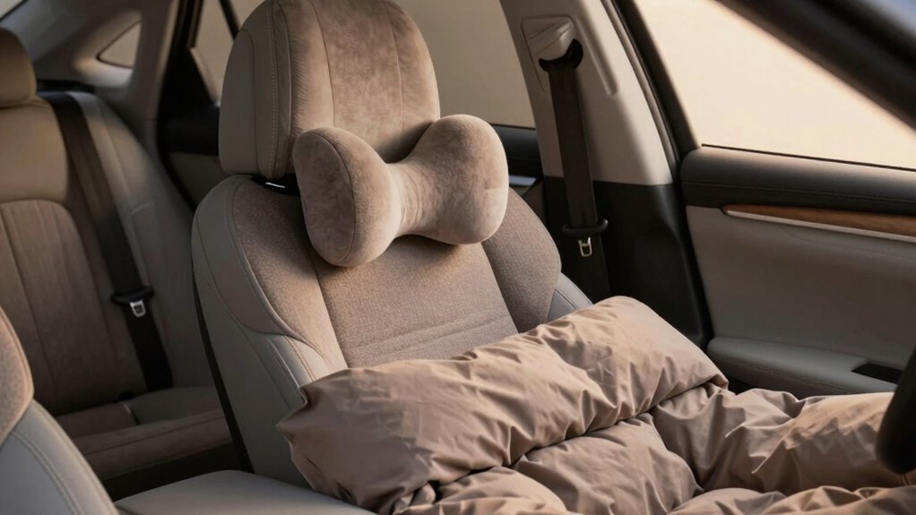 car sleep comfort setup