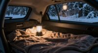 car sleep warmth safety