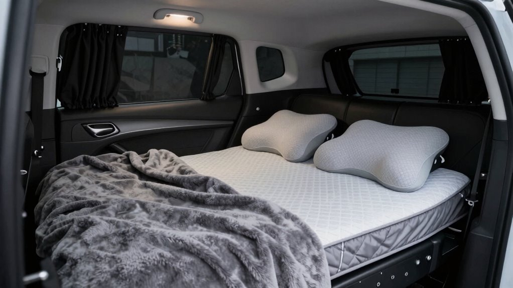 car sleeping setup tips