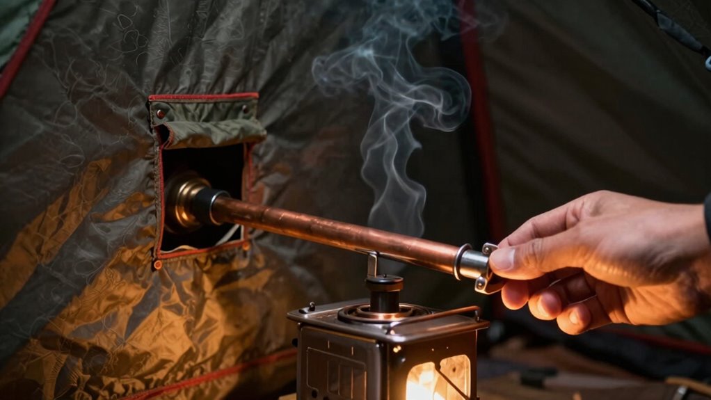 Hot Tent Camping 101: Venting a Tent Stove Without Filling Your Tent With Smoke 7 check vent for obstructions