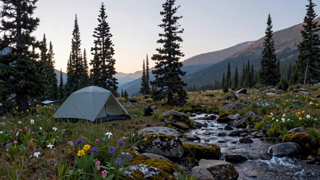 choose rustic outdoor solitude