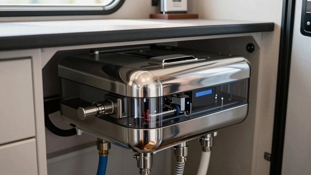 choosing suitable rv water softener