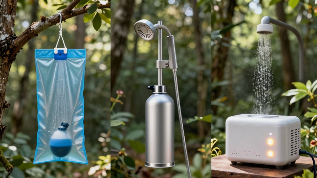 choosing the right camp shower