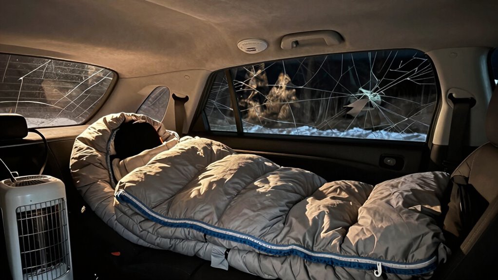 cold weather car sleeping tips