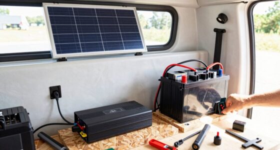 diy off grid van power