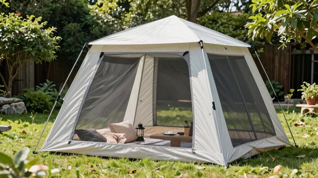 durable portable mesh tents