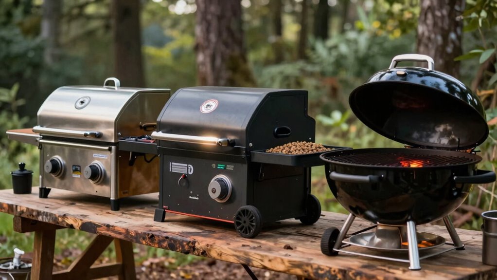 easy portable grilling setup