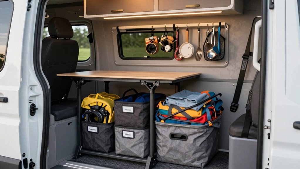 efficient clutter free road trips