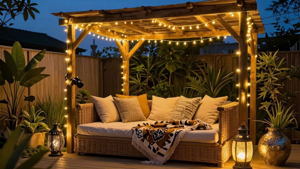 elegant layered lighting design