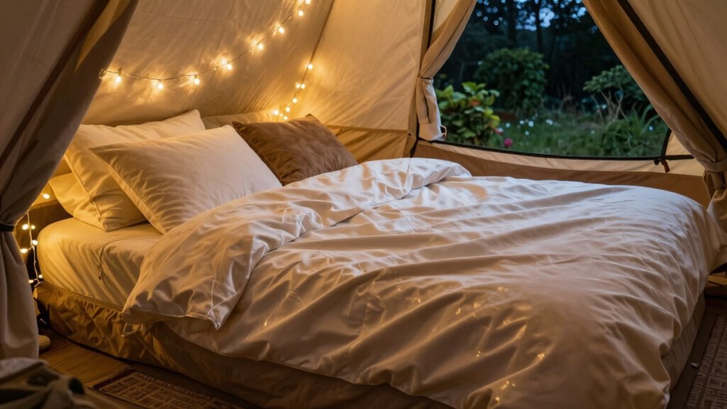 enhanced outdoor sleeping comfort