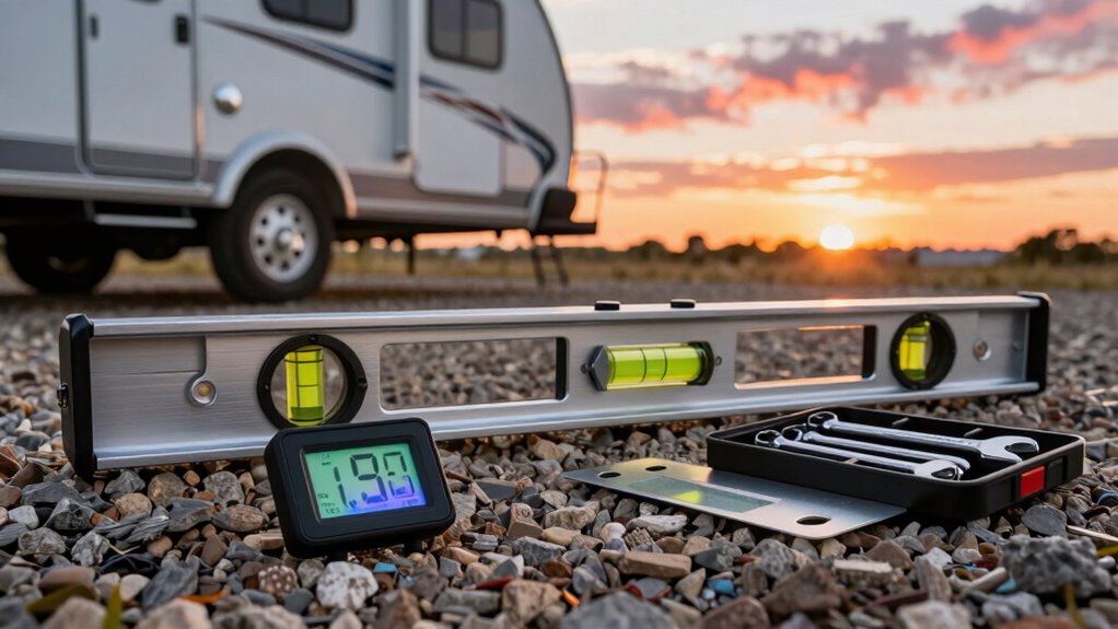 How to Level Your RV Fast: The Method That Works Without Arguments 3 essential rv leveling tools