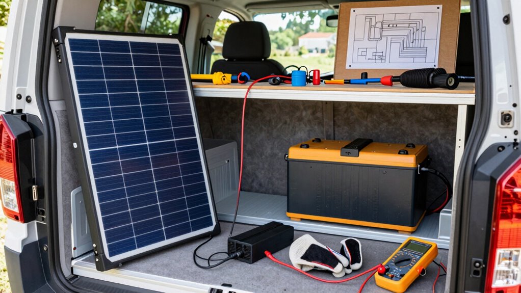 How to Build a Simple Off‑Grid Van Power System (Without an Engineering Degree) 5 follow safety and grounding
