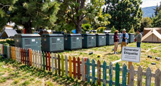 generator rules for campers