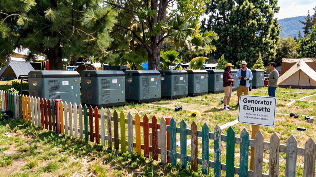 generator rules for campers