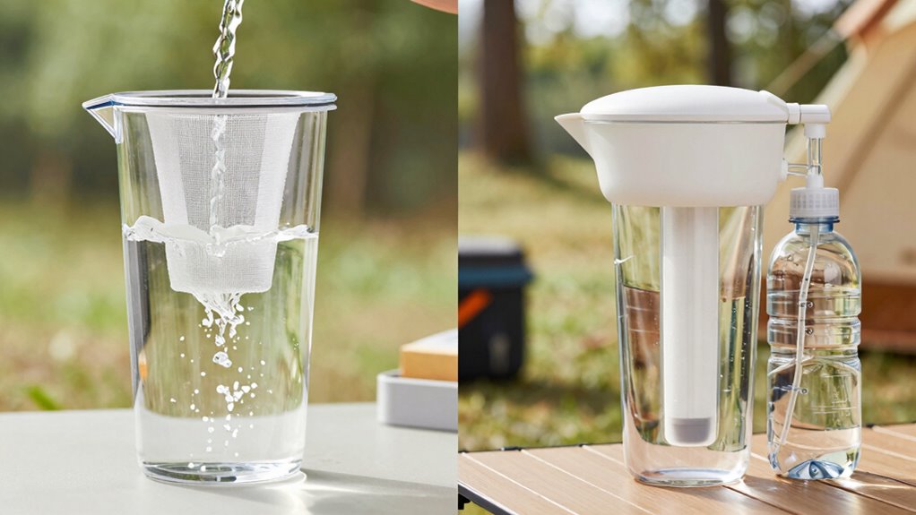 gravity filters prepare faster