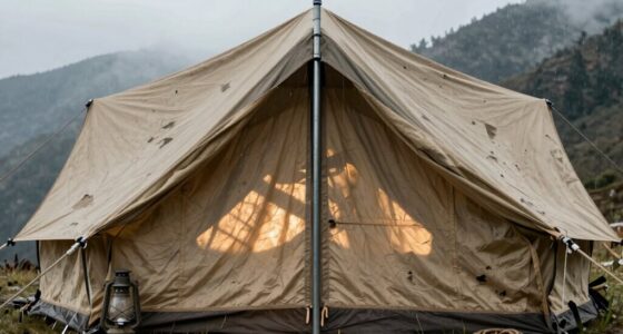 heavy durable loved canvas tents