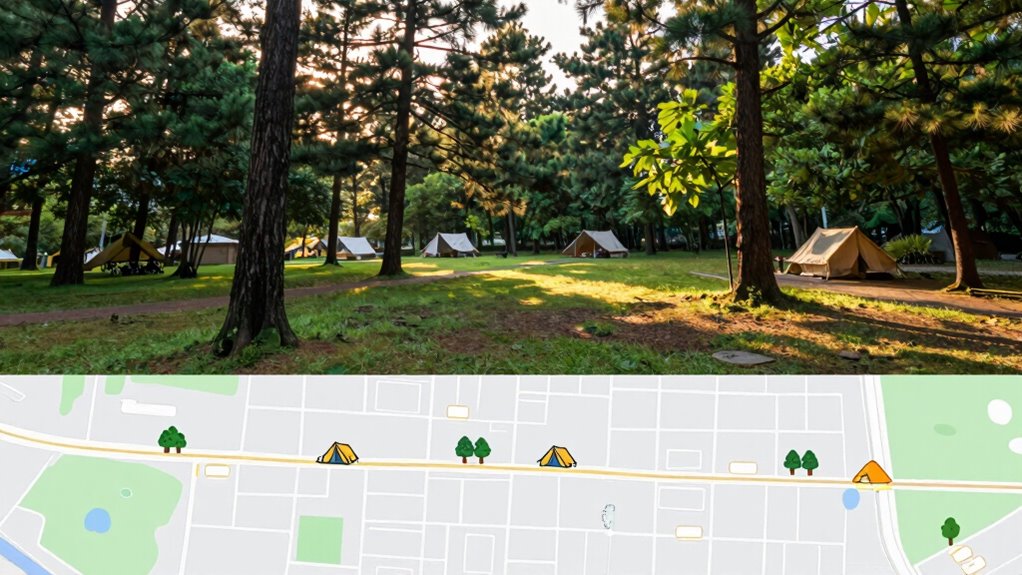 identify quiet natural sites