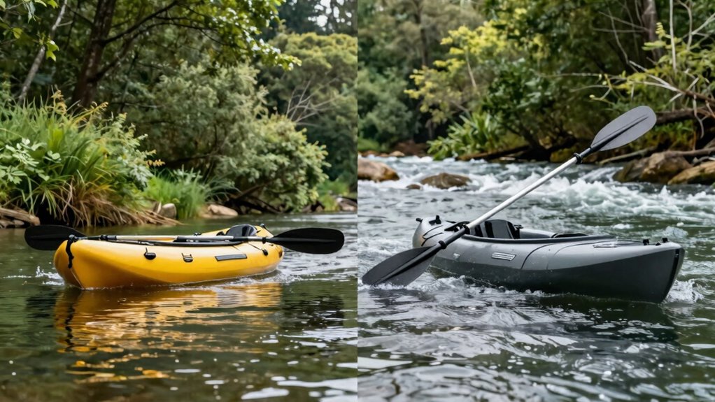 inflatables versus hard kayaks