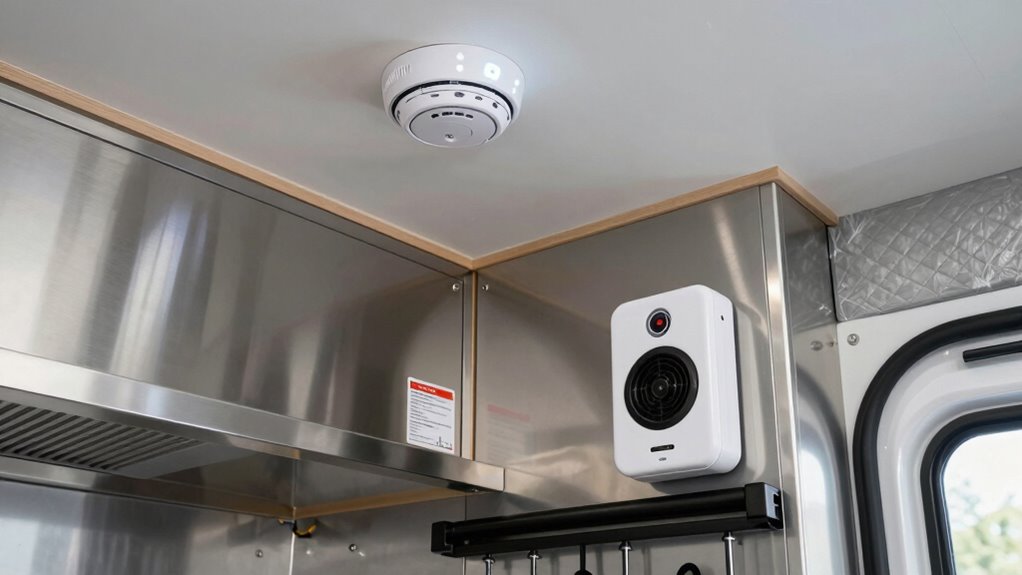 install fire safety devices