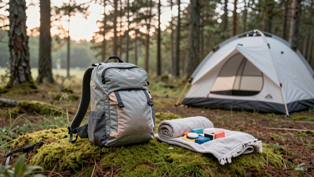 keep camping gear simple