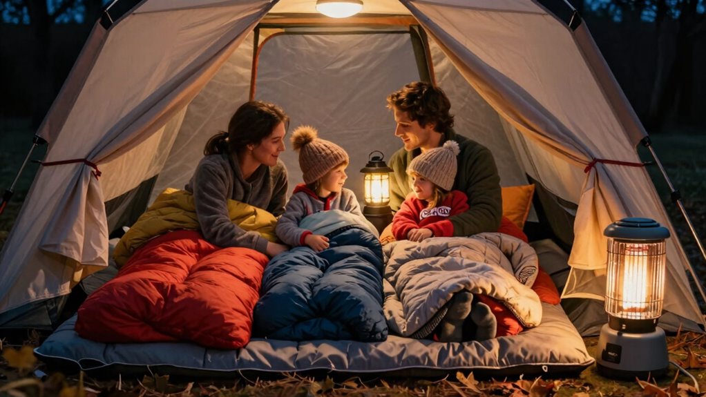 layered clothing and insulation