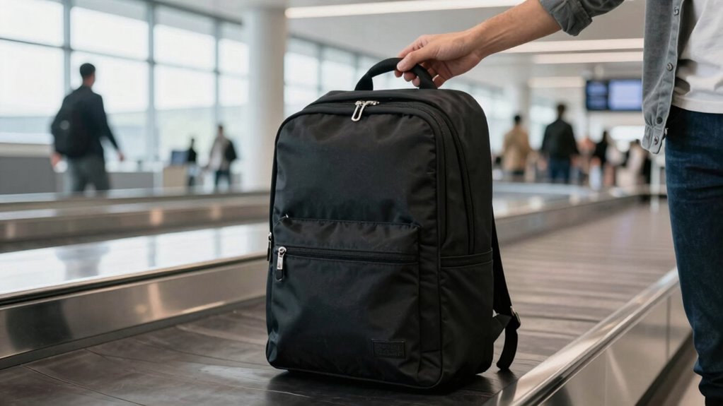 limit carry on to one backpack