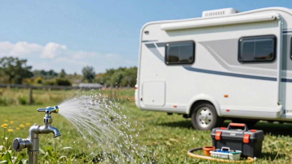 maintain consistent rv water pressure