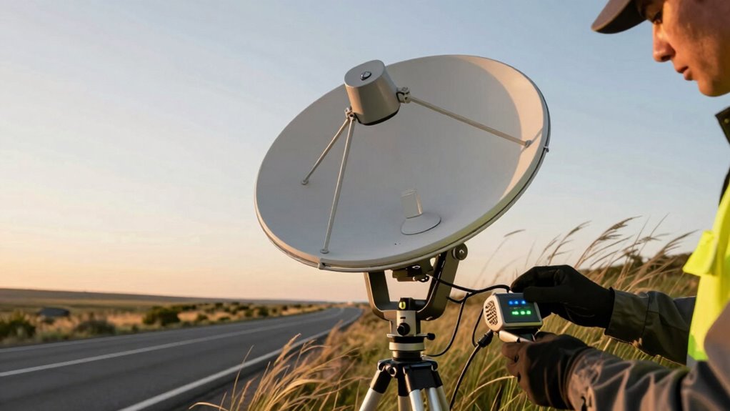 maintain satellite signal quality