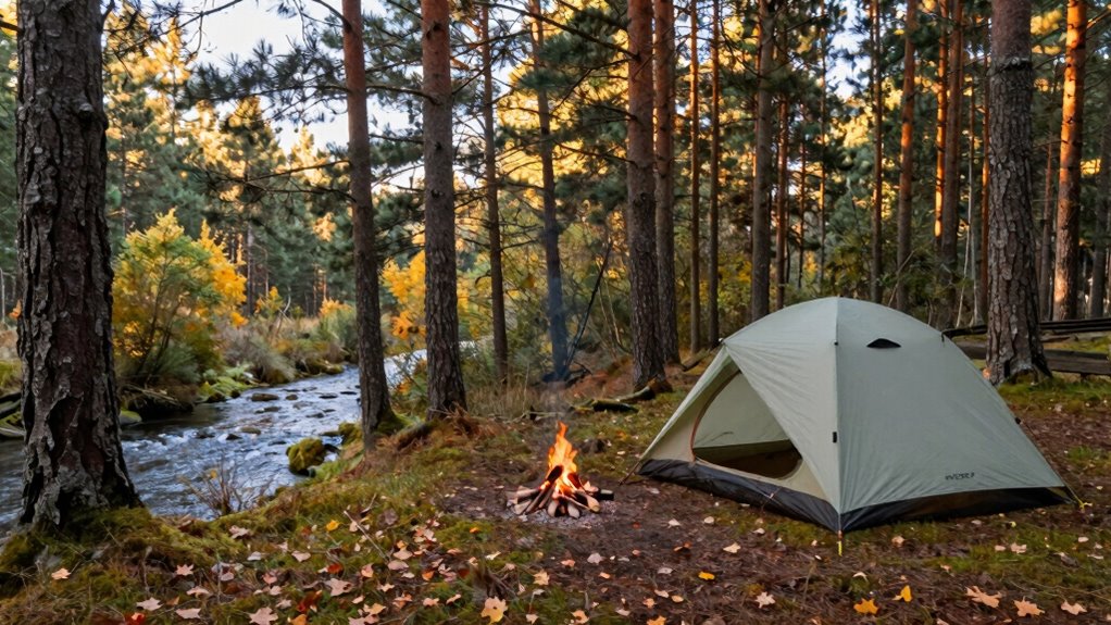 manage noise for peaceful camping