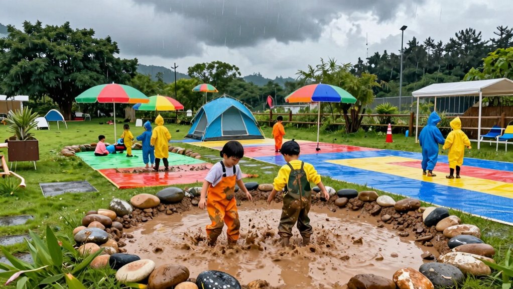 Rain, Mud, and Kids: The Campsite Systems That Save Your Sanity 5 messy play easy cleanup