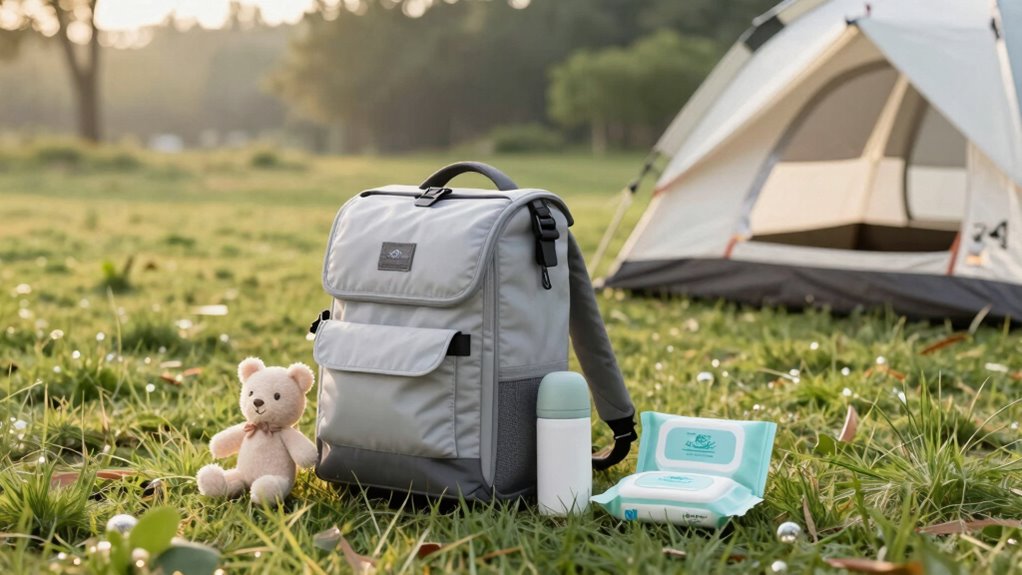 minimal packing for baby camping