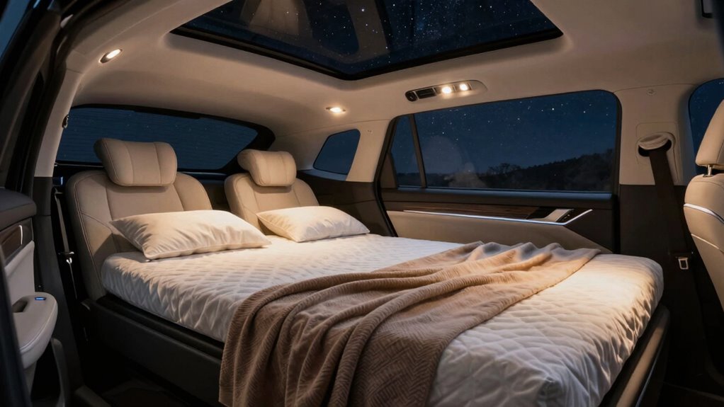 optimize car sleep layout