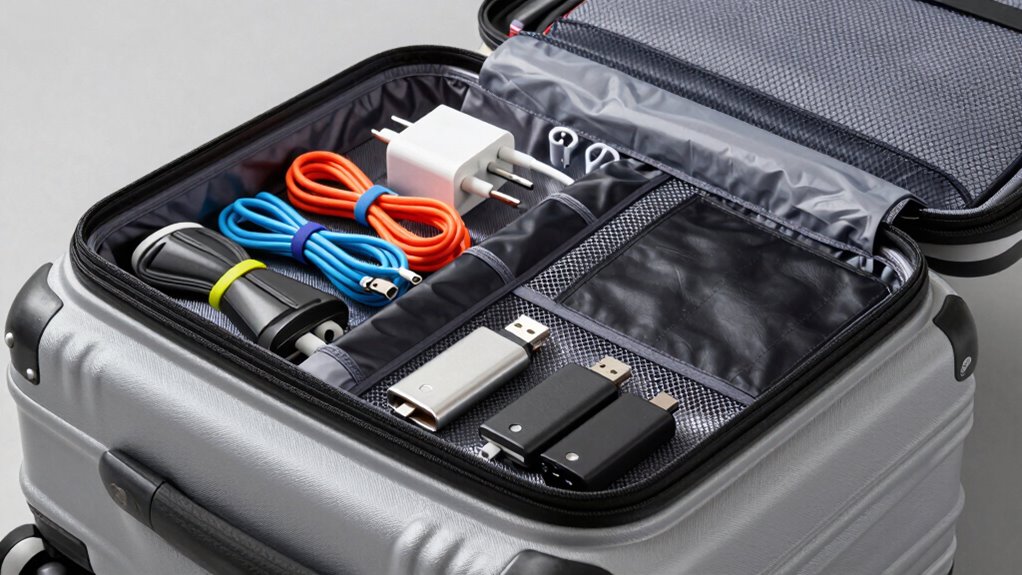 organized protected travel gadgets