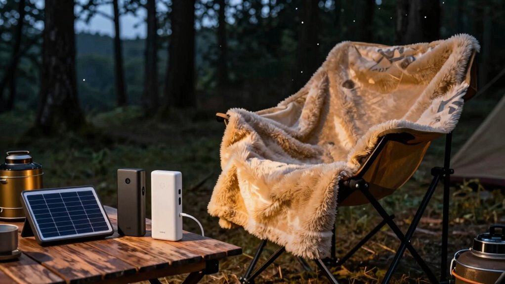 portable power for heated blankets