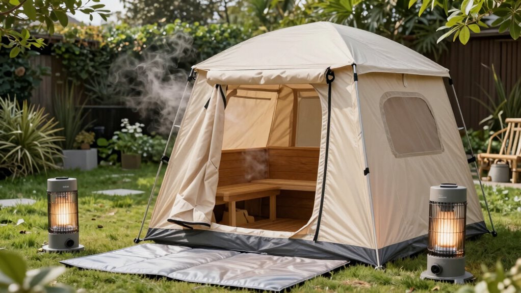 Portable Sauna Tents: How to Set Up Safely and Avoid Heat Loss 3 portable sauna benefits anytime
