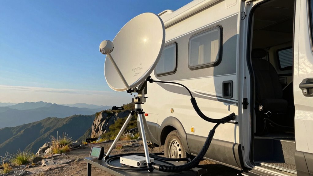 proper antenna positioning and weather considerations