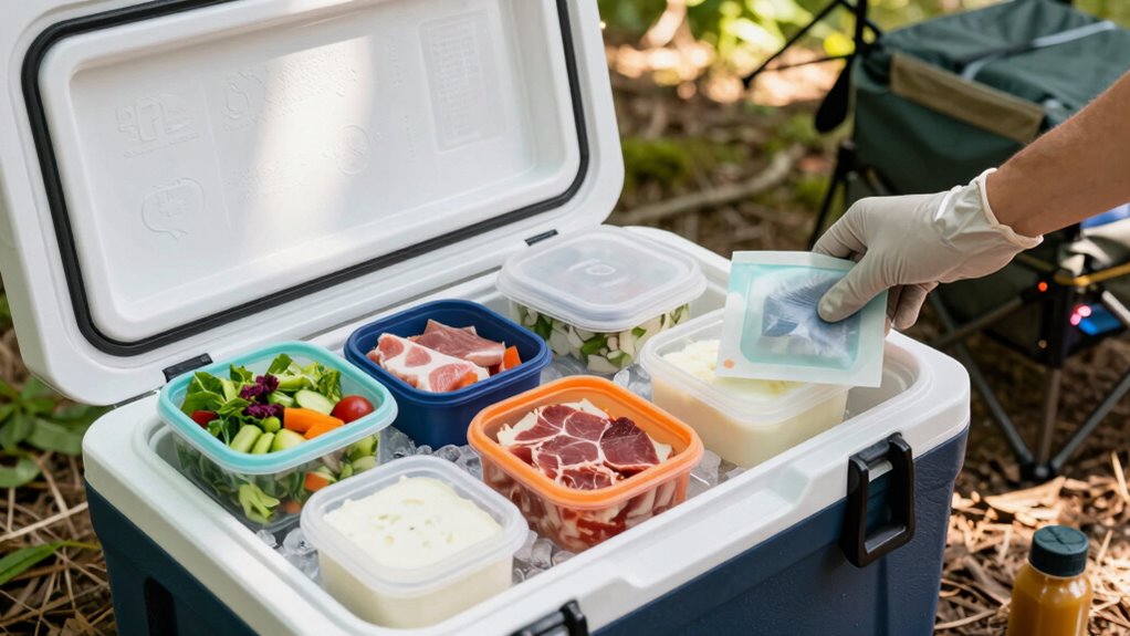 proper camp food storage