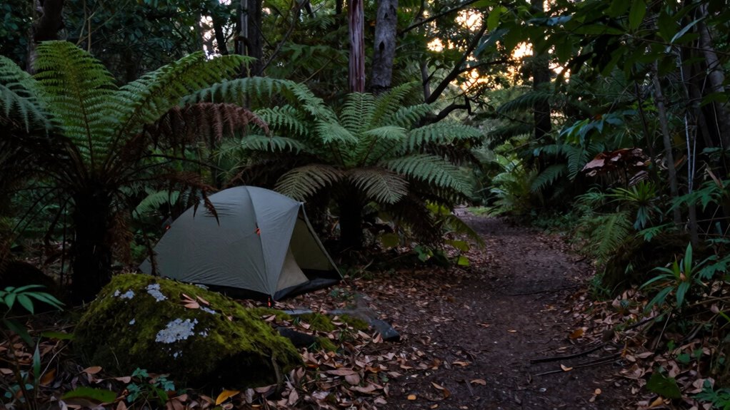 respect quiet camping hours