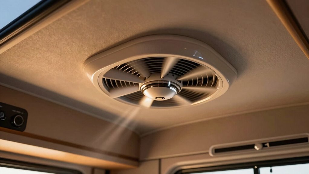 reverse fan airflow cools naturally