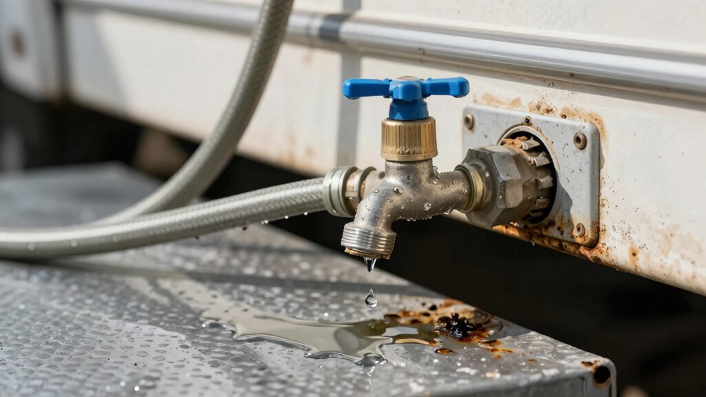 rv water pressure causes