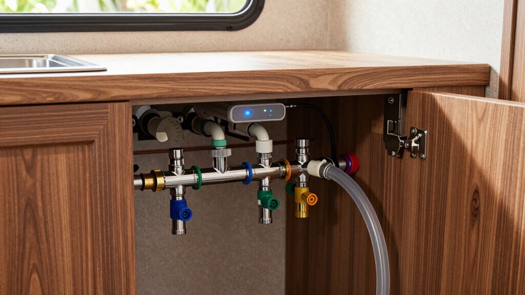 Countertop Dishwashers in RVs: The Plumbing Hack That Makes It Practical 3 rv water system basics