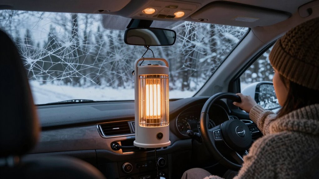 safe portable heater placement