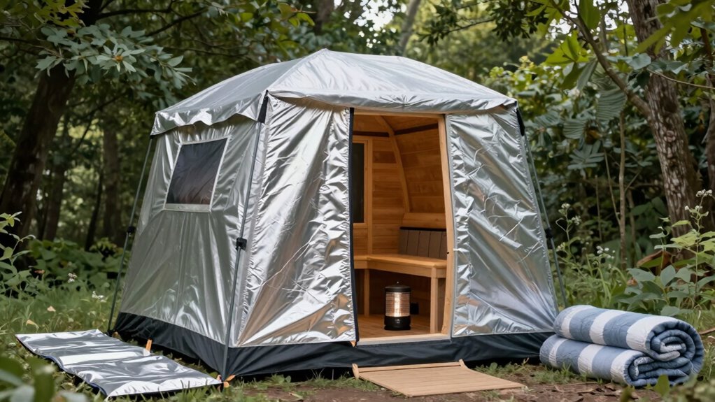 Portable Sauna Tents: How to Set Up Safely and Avoid Heat Loss 7 seal insulate prevent drafts