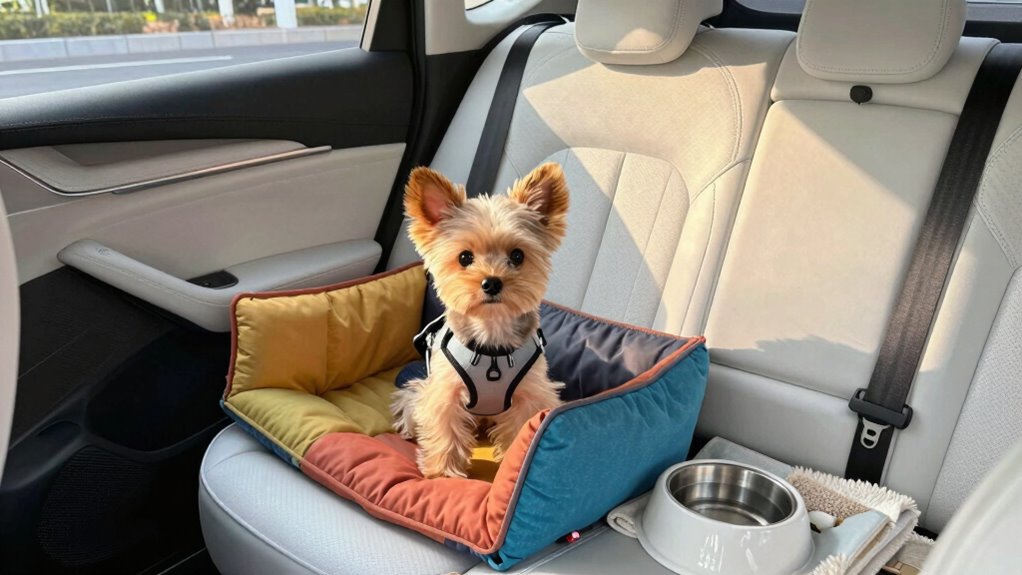 secure dog car travel