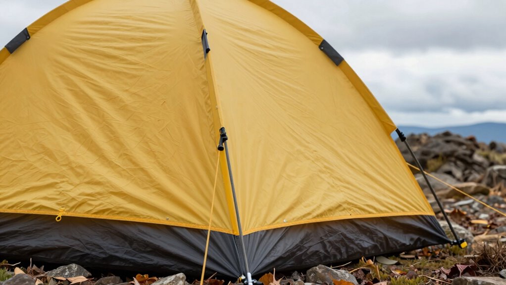 Pitching Tents in High Wind: The Stake-and-Guyline Method That Works 3 secure tent with sturdy stakes