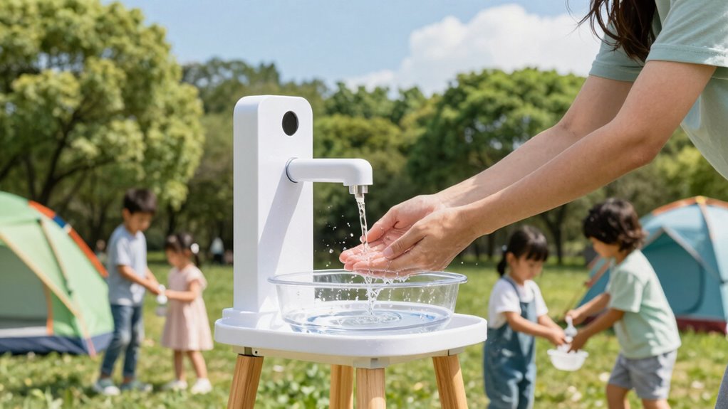 set up and maintain station