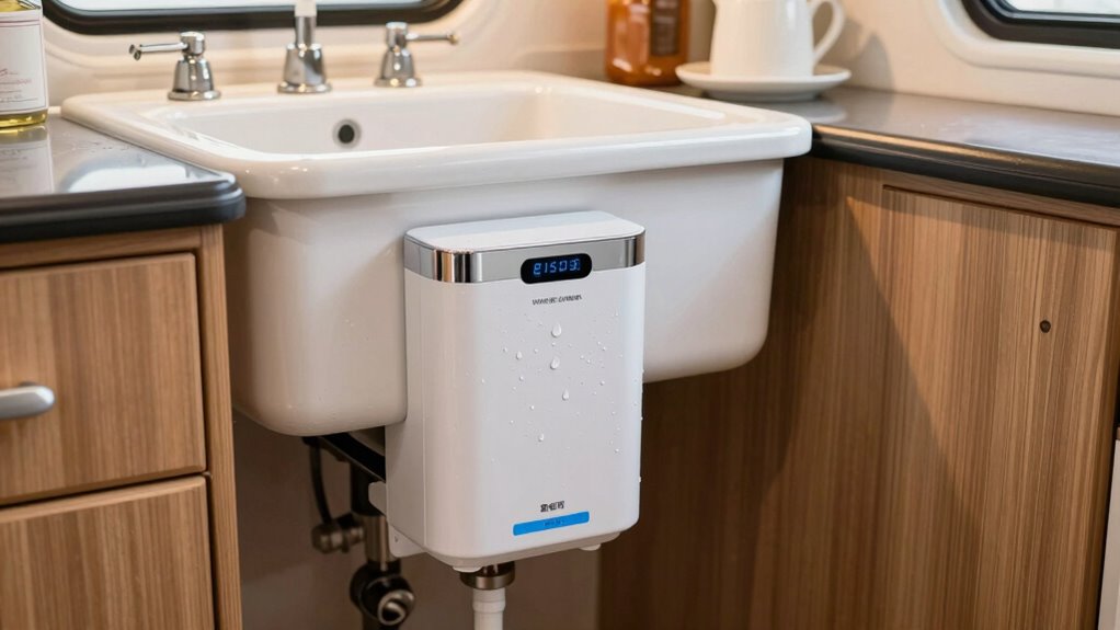 signs of hard water buildup